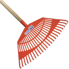  Lombseprű műanyag kicsi 55cm NYELEZETT - [TM] gereblye, lombseprű