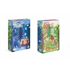 LONDJI Megfordítható puzzle Éjjel-nappal az erdőben, Londj puzzle, kirakós