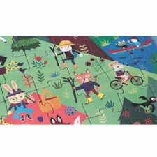 LONDJI Megfordítható rejtvény Gyerünk a hegyekbe!, Londji puzzle, kirakós