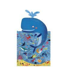 LONDJI Puzzle, 36 darab Kék bálna az óceánban puzzle, kirakós