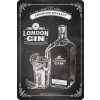 London RETRO London Gin Fémtábla