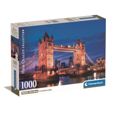  London Tower Bridge 1000 db-os puzzle Clementoni puzzle, kirakós