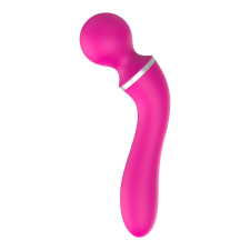 Lonely - 2in1 cserélhető fejes masszírozó és G-pont vibrátor (pink) vibrátorok