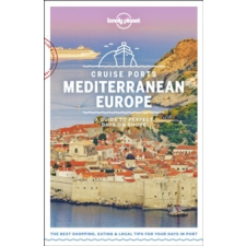 Lonely Planet Cruise Ports Mediterranean Europe Lonely Planet Európa útikönyv 2019 angol térkép