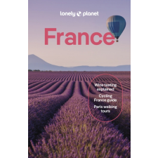 Lonely Planet Franciaország útikönyv France útikalauz Lonely Planet angol 2024. utazás
