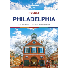 Lonely Planet Philadelphia útikönyv Philadelphia Lonely Planet Pocket, angol 2018 térkép