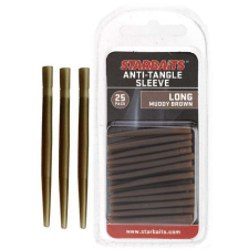 LONG Anti tangle sleeve long barna 4cm (gubancgátló) 25db horgászkiegészítő