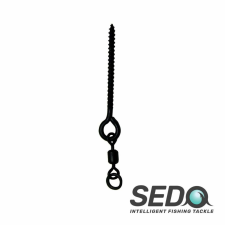 Long Fast Bait Screw with Swivel M - 8mm horgászkiegészítő