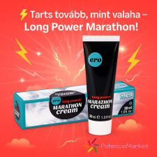  LONG POWER - MARATHON EJAKULÁCIÓ KÉSLELTETŐ KRÉM - 30 ML egyéb erotikus kiegészítők férfiaknak