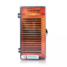 Longlashes Extreme Volume D / 0,10 8mm Selyem műszempilla