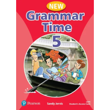 Longman (23).new grammar time 5 student's book with access code idegen nyelvű könyv