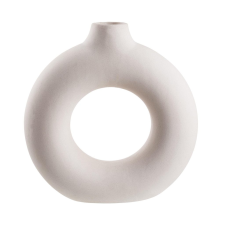 Loop váza, bézs 34 cm dekoráció
