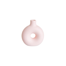 LOOPY mini váza, rózsaszín 8cm dekoráció