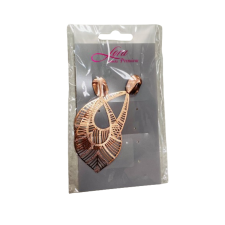 Lora íves rosegold fülbevaló 841943 fülbevaló