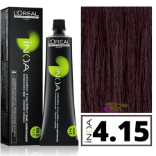 LOREAL INOA ammóniamentes hajfesték 4.15 hajfesték, színező