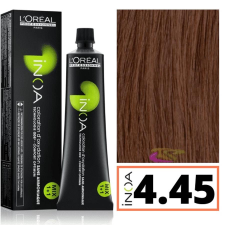 LOREAL INOA ammóniamentes hajfesték 4.45 hajfesték, színező