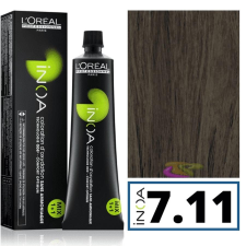LOREAL INOA ammóniamentes hajfesték 7.11 hajfesték, színező