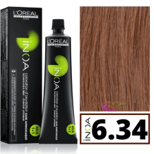 Loreal Professionel Loreal INOA ammóniamentes hajfesték 6.34 hajfesték, színező