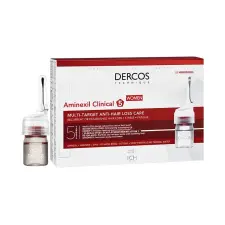 LOREAL Vichy Dercos aminexil Clinical 5 hajhullás elleni ampullák nőknek 21x6ml