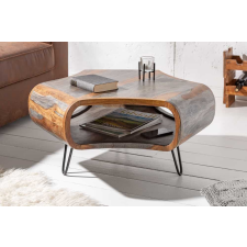 Lorelei Design dohányzóasztal Lorelei 80 cm szürke sheesham bútor