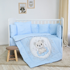 Lorelli 5 részes ágynemű garnitúra - Little Bear Blue babaágynemű, babapléd