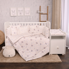 Lorelli ágynemű garnitúra Trend kombi ágyhoz - Blue Aeroplane babaágynemű, babapléd