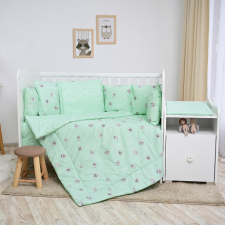  Lorelli ágynemű garnitúra Trend kombi ágyhoz - Friends Green babaágynemű, babapléd