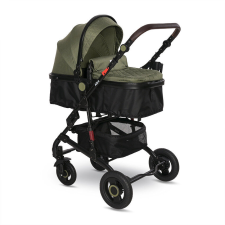 Lorelli Alba multifunkciós babakocsi + adapter - Premium Loden Green babakocsi