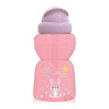 Lorelli Állatos sport itató szívószállal - Blush Pink itatópohár