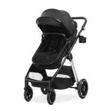  Lorelli Aspen babakocsi mózessé alakítható sport résszel - Black babakocsi