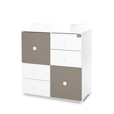  Lorelli Cupboard pelenkázó komód - White & String ÚJ pelenkázó