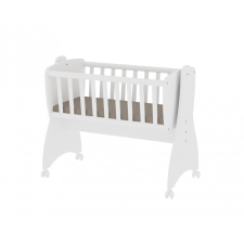 Lorelli First Dreams ringatható bölcső 105x55 - White / Fehér 10150550024 kiságy, babaágy