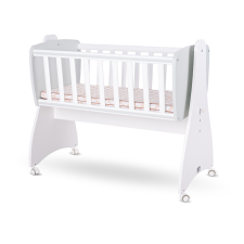 Lorelli First Dreams ringatható bölcső 105x55 - White / Milky Green New kiságy, babaágy