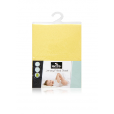 Lorelli gumis lepedő 60x120 - sárga babaágynemű, babapléd