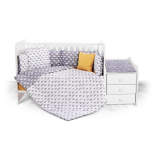 Lorelli Lorelli 5 részes ágynemű garnitúra - Clouds Gray babaágynemű, babapléd