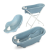 Lorelli Lorelli kád leeresztő dugóval, babatartóval 88 cm - Nordic Blue