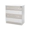 Lorelli Lorelli Komód - White & Light Oak -új