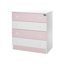 Lorelli Lorelli Komód - White & Orchid Pink pelenkázó