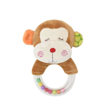 Lorelli Lorelli Toys Plüss csörgő karika - Majom csörgő