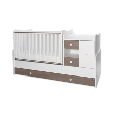 Lorelli Mini Max kombi ágy 190x72 - White Coffe New kiságy, babaágy