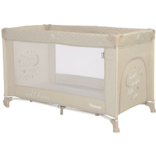 Lorelli Noemi 1 fix utazóágy - Fog Beige Star utazóágy