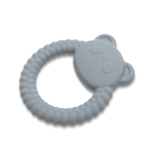 Lorelli Panda természetes szilikon rágóka - Grey rágóka