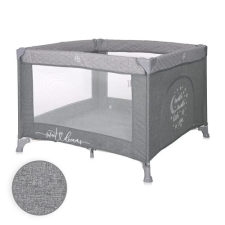 Lorelli Sunny Utazó járóka - Cool Grey Star utazóágy