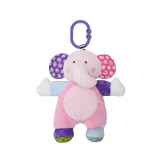 Lorelli Toys Lorelli Toys plüss játék - Pink Elefánt bébijáték babakocsira