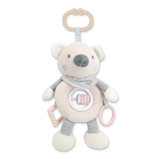 Lorelli Toys plüss csörgőjáték - Bézs Maci készségfejlesztő