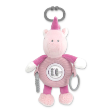 Lorelli Toys plüss csörgőjáték - Pink Unikornis készségfejlesztő