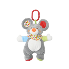 Lorelli Toys Plüss játék - Egér bébijáték babakocsira