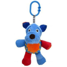 Lorelli Toys plüss zenélőjáték - Kék Kutya bébijáték kiságyra