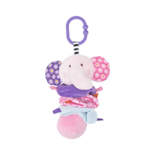  Lorelli Toys Rezgő játék - Pink elefánt bébijáték kiságyra