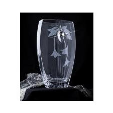 LORENTINA Vase ®, virágmintás, 35 cm MADE WITH SWAROVSKI ELEMENTS® dekoráció